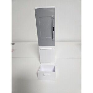 Barbie Dream House 2018 Dollhouse Refrigerator Replacement Part Fridge w/Shelves